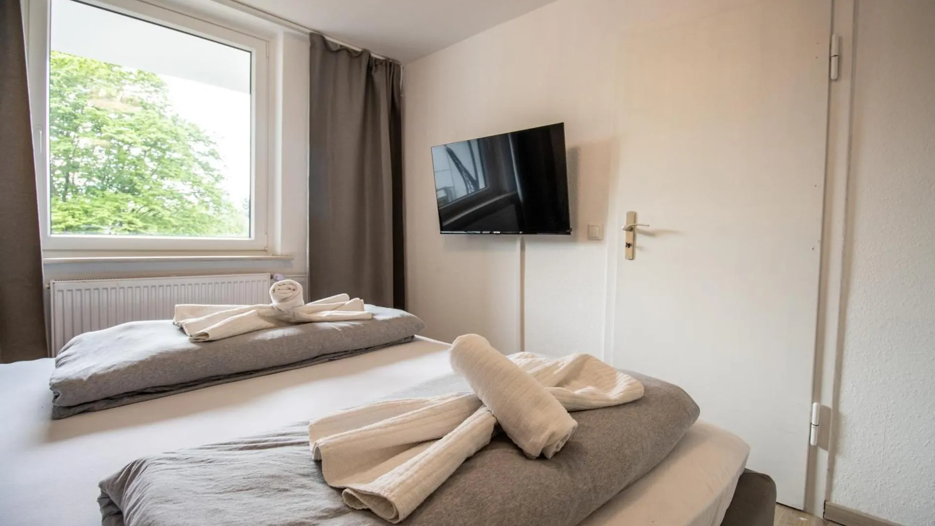 Apartment Messe-Apartment Fuer 5 Gaeste Mit Balkon Und Lift Hannover